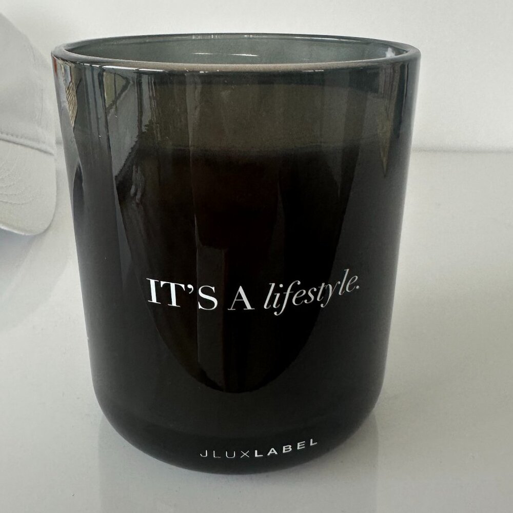 JLux Label It's a Lifestyle candle- New